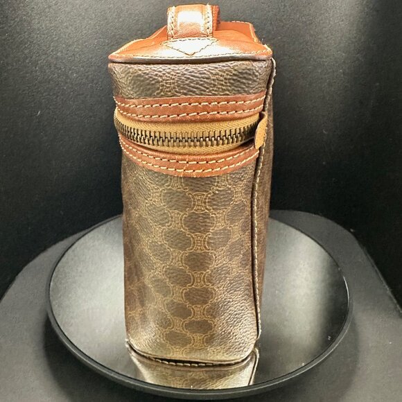 Celine Macadam Triomphe Zip Top Handle Vanity Bag - EUC - Picture 5 of 10